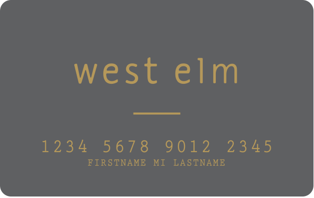 West Elm Credit Card