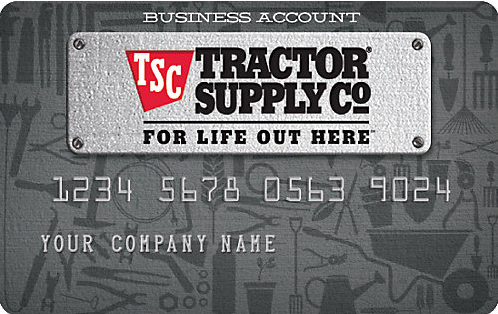 Tractor Supply Business Credit Card